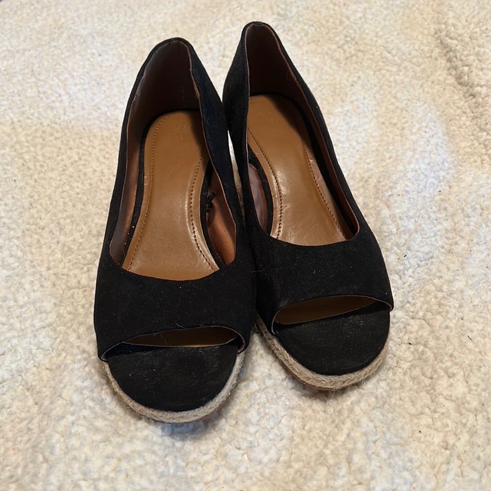 H&M wedges NWOT